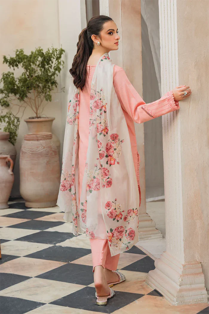 Grace-Full Embroidered Lawn Unstiched 3PC Suit