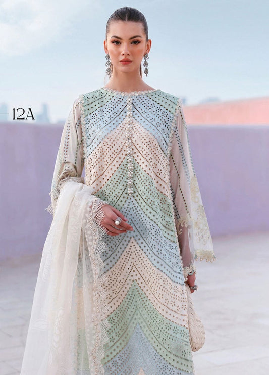 MARIA.B EMBROIDERY LAWN 3PC