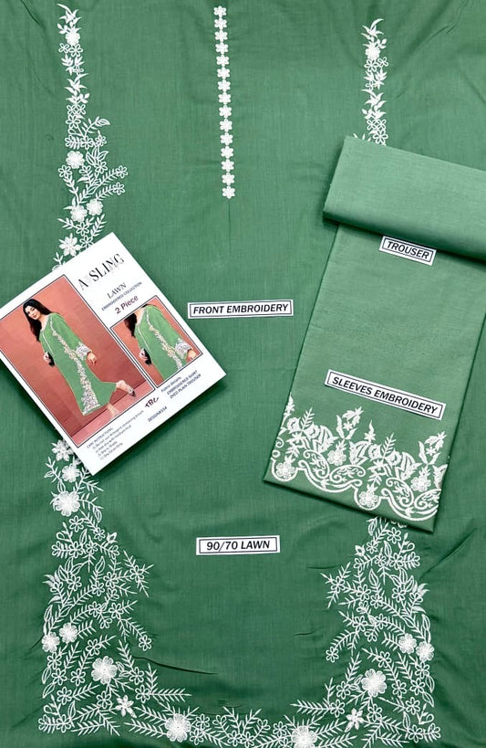 GRACE EMBROIDERED LAWN