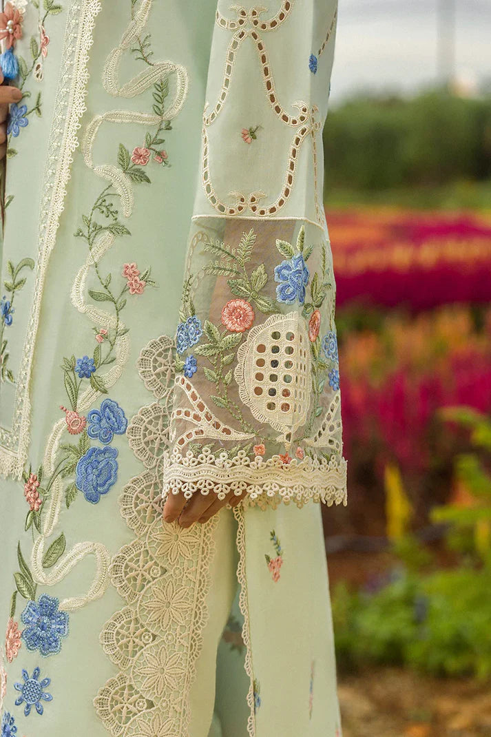 Grace-Luxury Full Embroidered Chikenkari Lawn Unstiched 3PC Suit