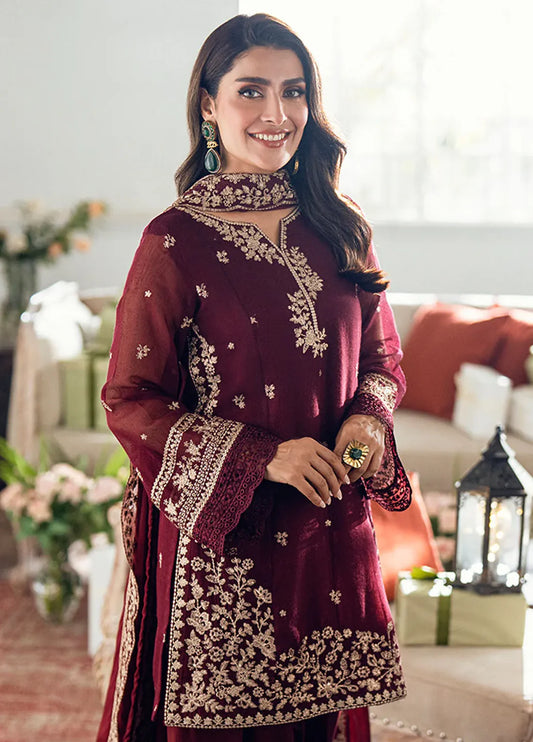 Veezal - 3PC EMBROIDERED LAWN SUIT