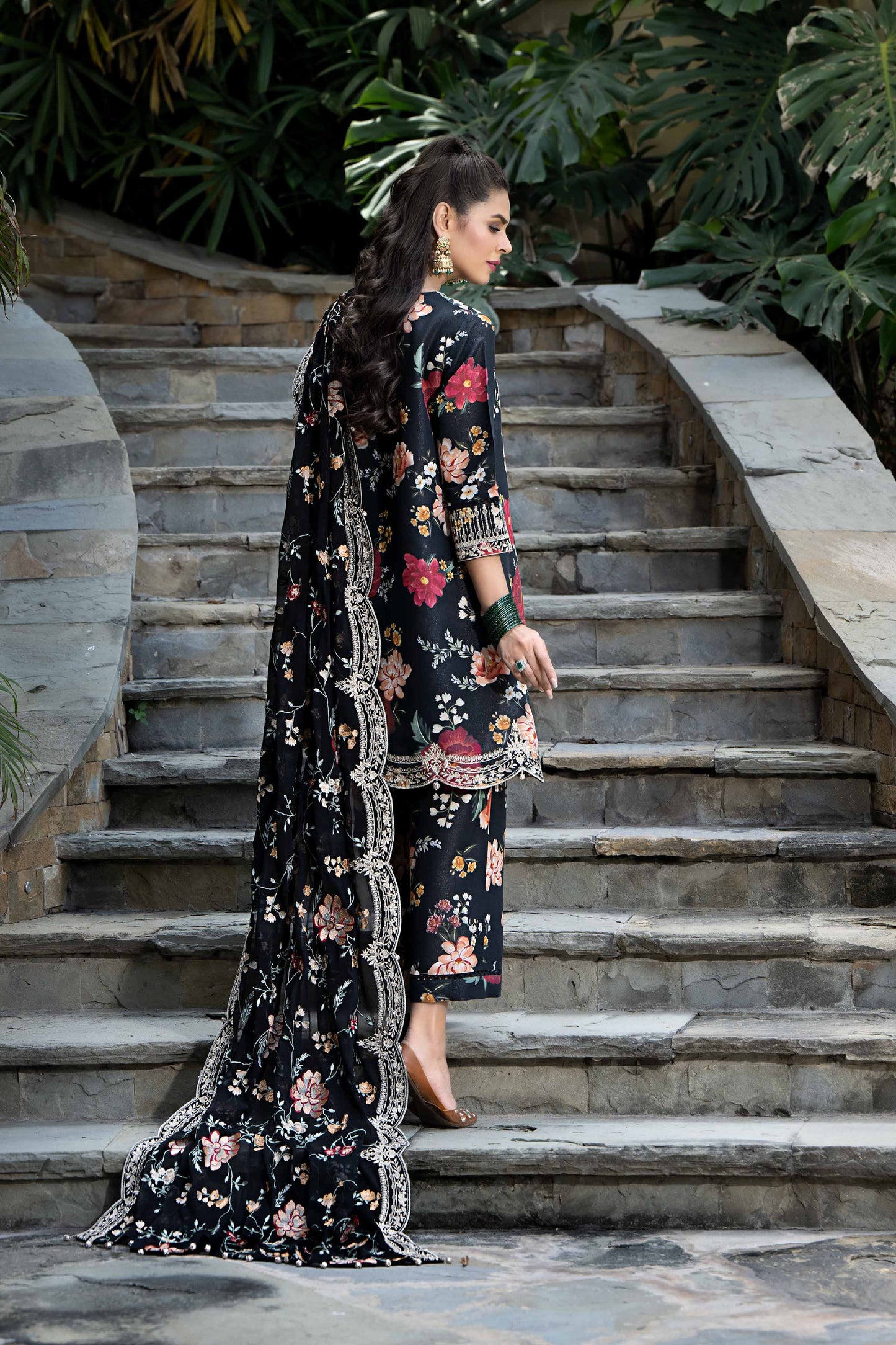 Grace-Digital Printed Karandi 3Pc UNSTICH