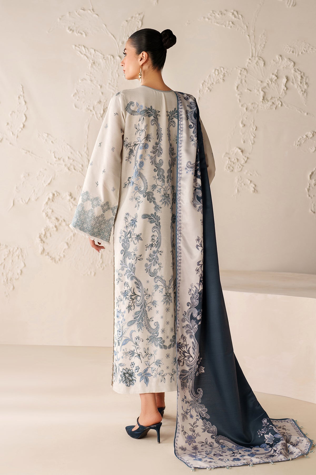 Grace-Digital Printed Karandi 3Pc UNSTICH