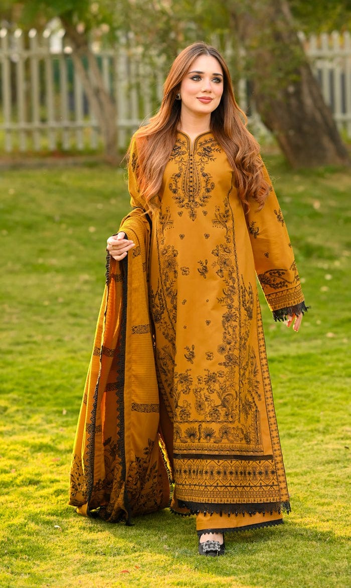 GRACE EMBROIDERY LAWN 3PC