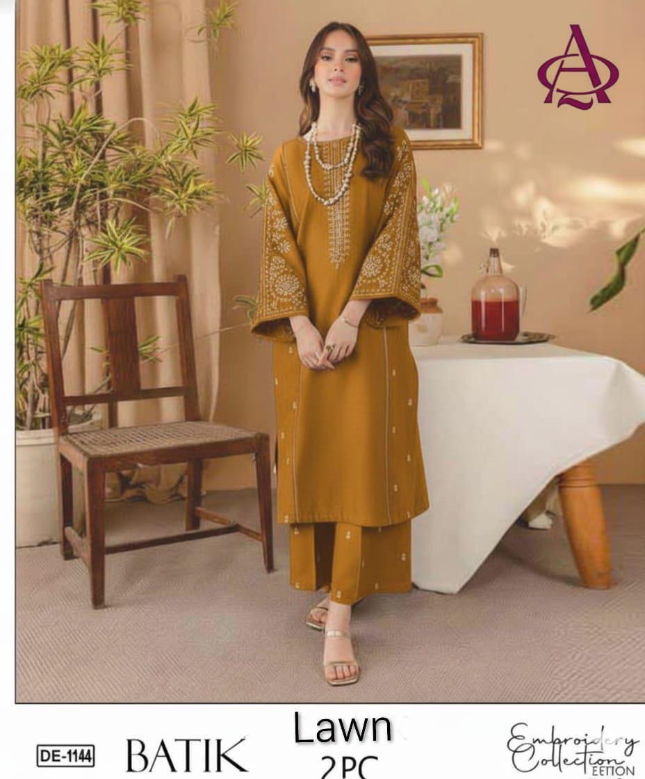 GRACE EMBROIDERY LAWN 2PC