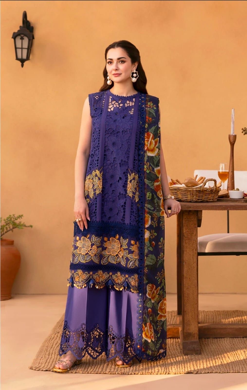 GRACE EMBROIDERY LAWN 3PC