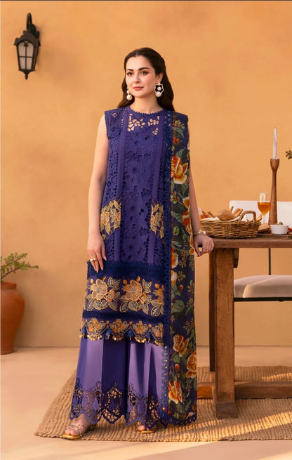 GRACE EMBROIDERY LAWN 3PC