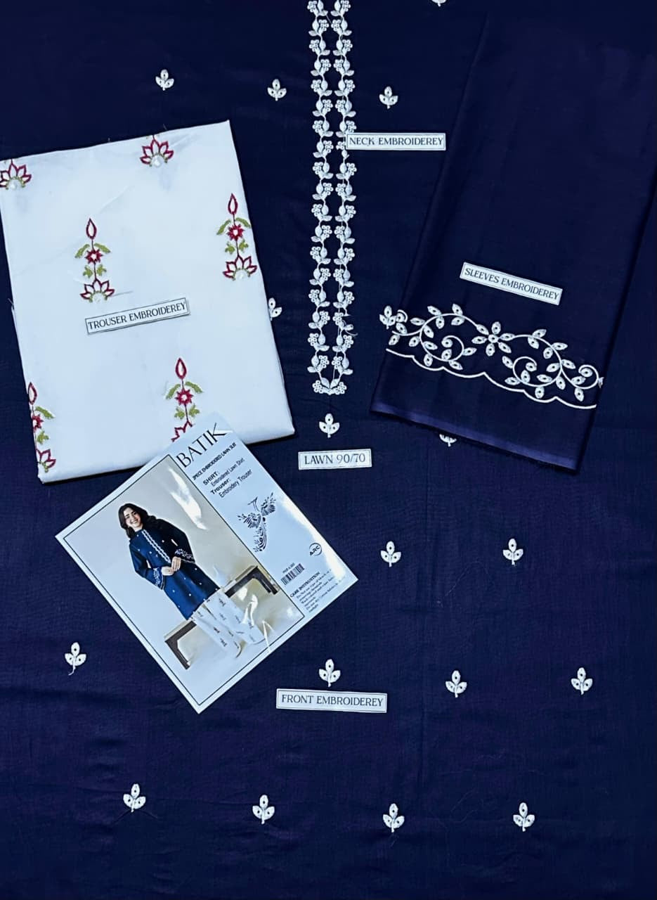 GRACE EMBROIDERY LAWN 2PC