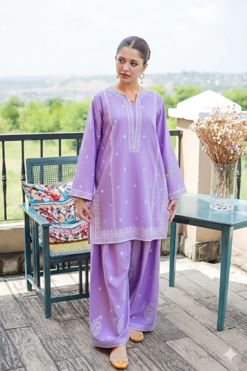 GRACE EMBROIDERY LAWN 2PC
