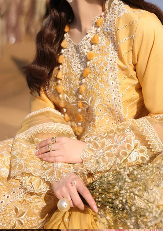 NUREH EMBROIDERY LAWN 3Pc