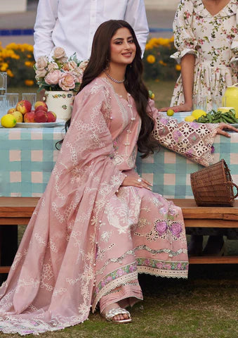Grace-Premium Festive Eid Embroidered Lawn Unstitched