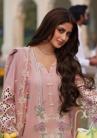Grace-Premium Festive Eid Embroidered Lawn Unstitched