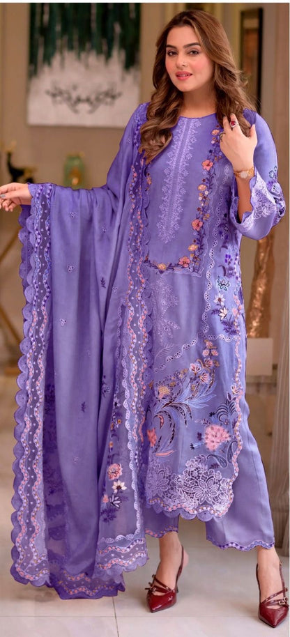 ANEELA’s EMBROIDERY LAWN 3PC