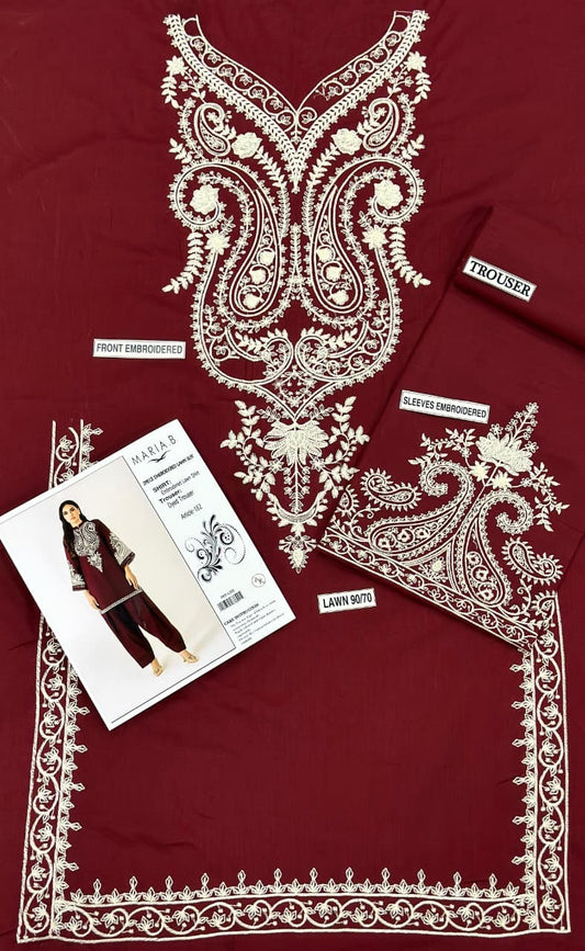 GRACE EMBROIDERY LAWN 2PC