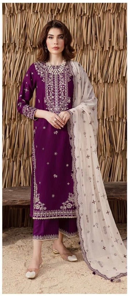 GRACE EMBROIDERY LAWN 3PC