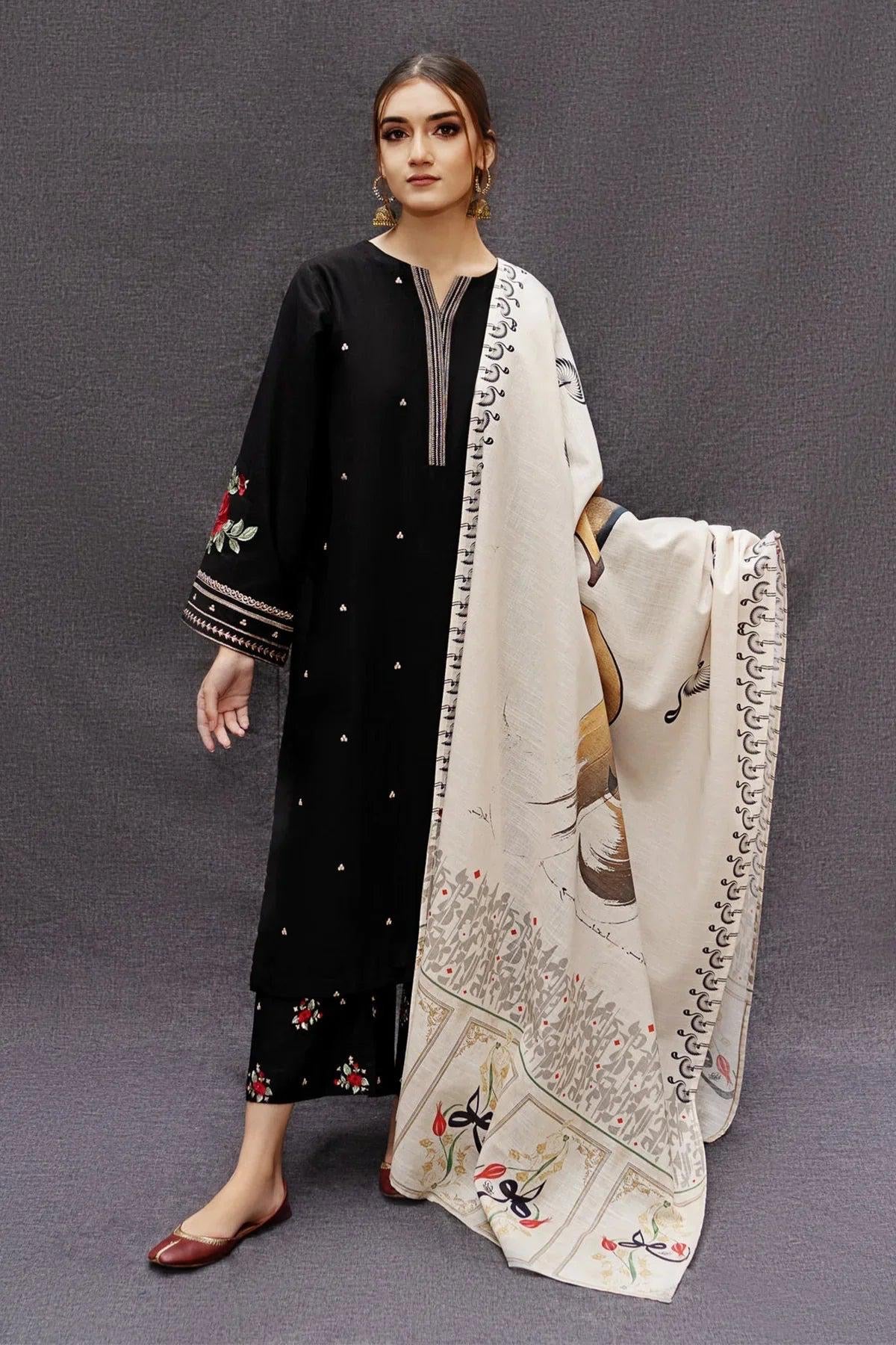 GRACE EMBROIDERY LAWN 3PC