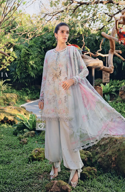Maria B Chicken Kari Lawn 3PC Dress