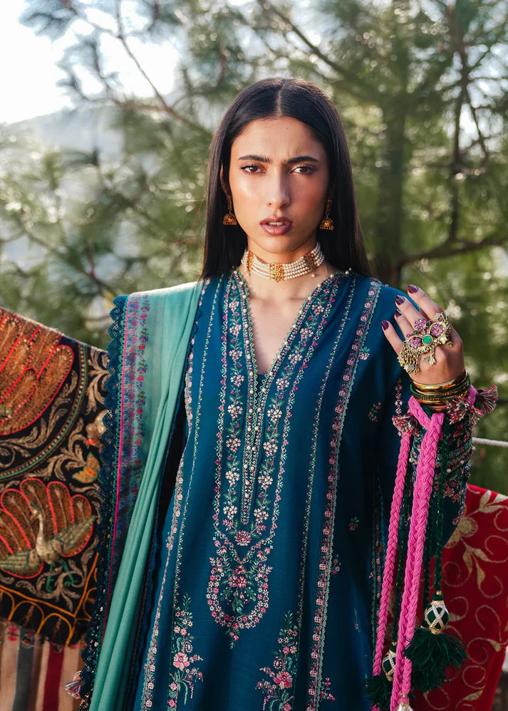 Grace-Luxury Full Embroidered Chikenkari Lawn Unstiched 3PC Suit