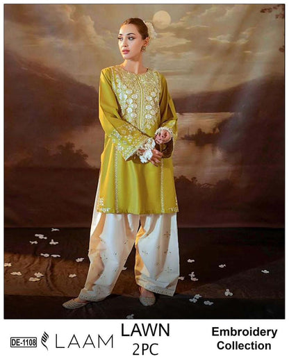 GRACE EMBROIDERY LAWN 2PC