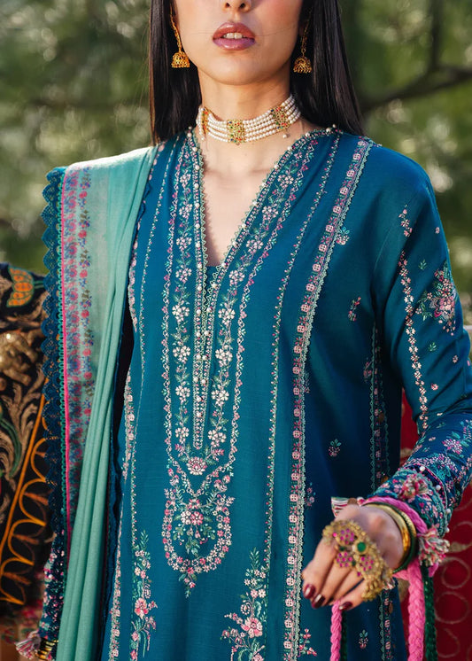 Grace-Luxury Full Embroidered Chikenkari Lawn Unstiched 3PC Suit