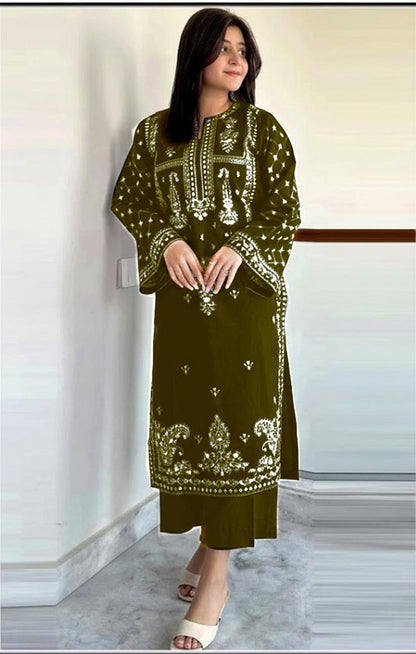 GRACE EMBROIDERY LAWN 2PC