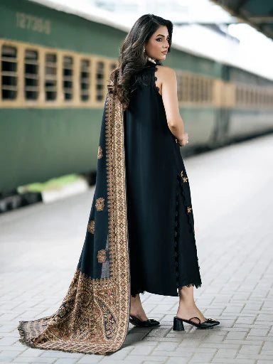 Grace-Luxury Full Embroidered Chikenkari Lawn Unstiched 3PC Suit