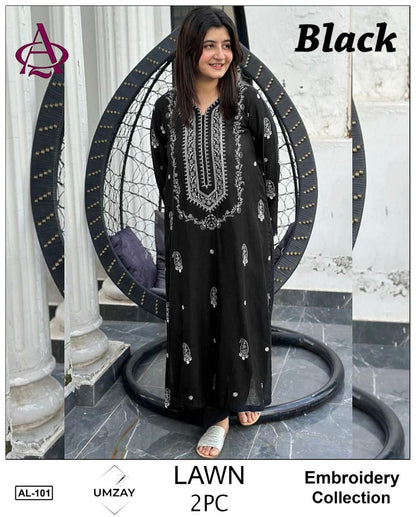 GRACE EMBROIDERY LAWN 2PC