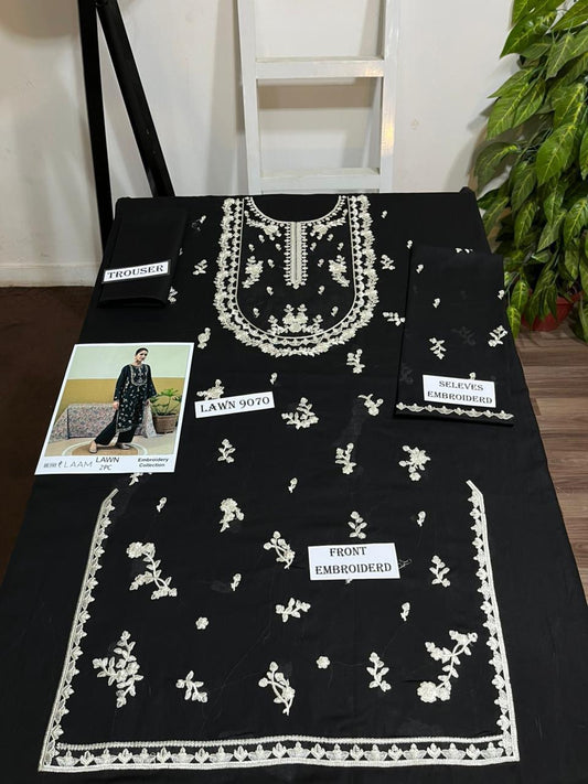 GRACE EMBROIDERY LAWN 2PC