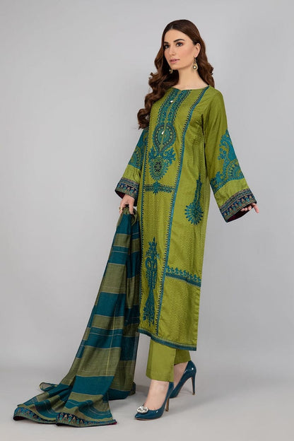 Grace-Luxury Full Embroidered Lawn Unstiched 3PC Suit