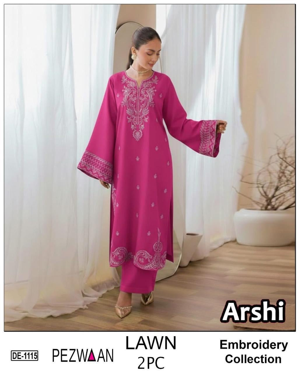 GRACE EMBROIDERY LAWN 2PC