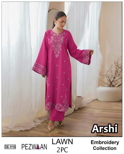 GRACE EMBROIDERY LAWN 2PC