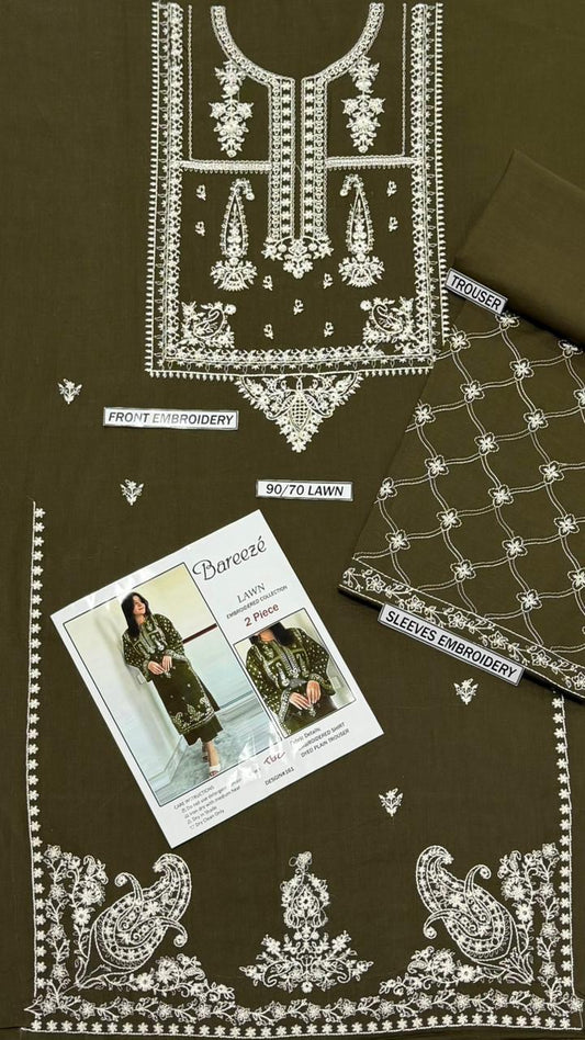 GRACE EMBROIDERY LAWN 2PC