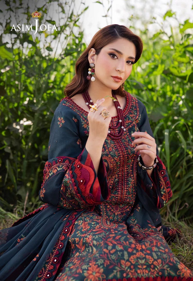 ASIM JOFA EMBROIDERY LAWN 3PC