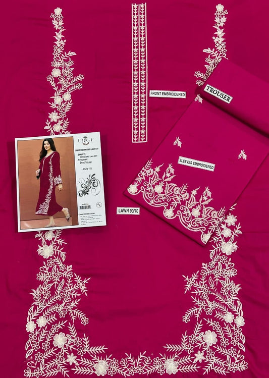 GRACE EMBROIDERY LAWN 2PC