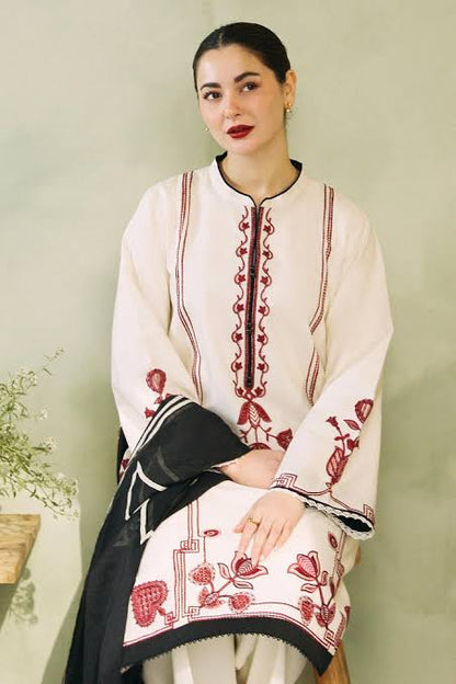 Grace-Luxury Full Embroidered Lawn Unstiched 3PC Suit