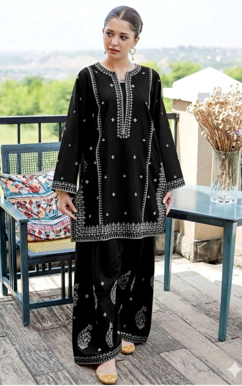 GRACE EMBROIDERY LAWN 2PC