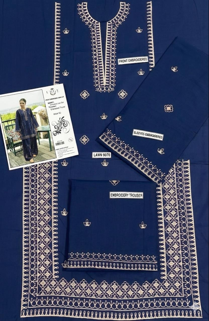 GRACE EMBROIDERY LAWN 2Pc