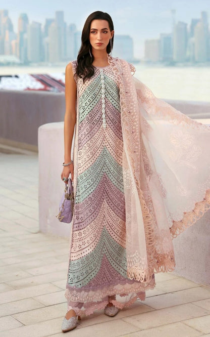 MARIA.B EMBROIDERY LAWN 3PC