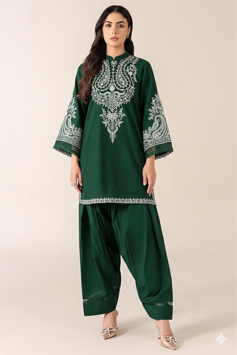 GRACE EMBROIDERY LAWN 2PC
