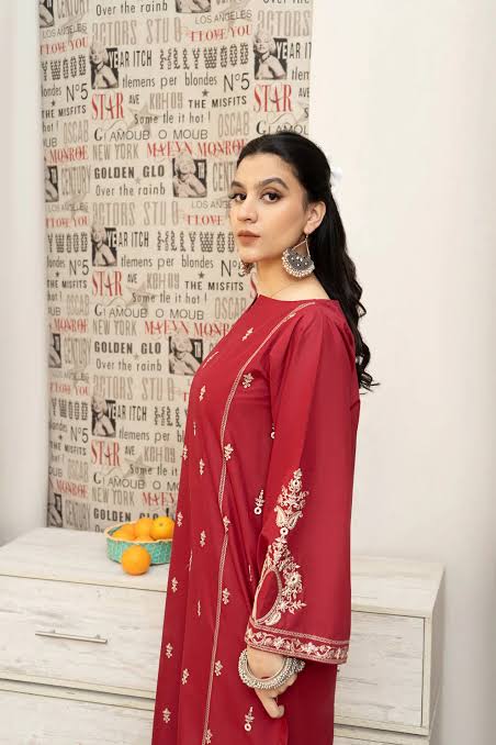 Grace-Luxury Full Embroidered Lawn Unstiched 3PC Suit