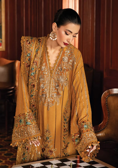 Grace-Luxury Full Embroidered Chikenkari Lawn Unstiched 3PC Suit