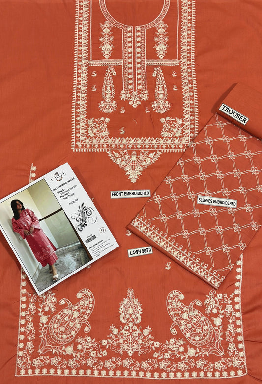 GRACE EMBROIDERY LAWN 2PC