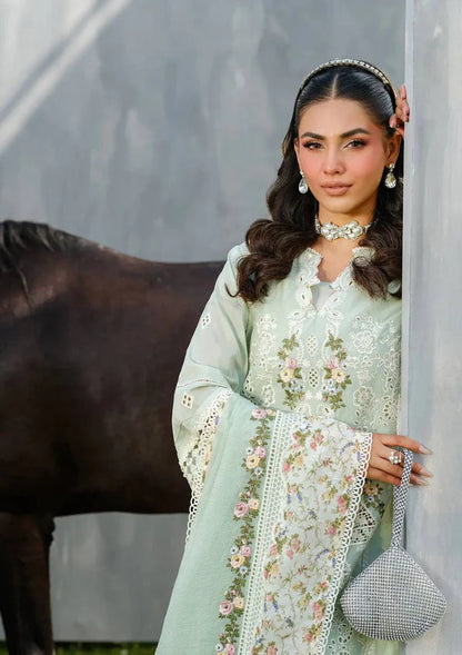 Grace-Luxury Full Embroidered Chikenkari Lawn Unstiched 3PC Suit