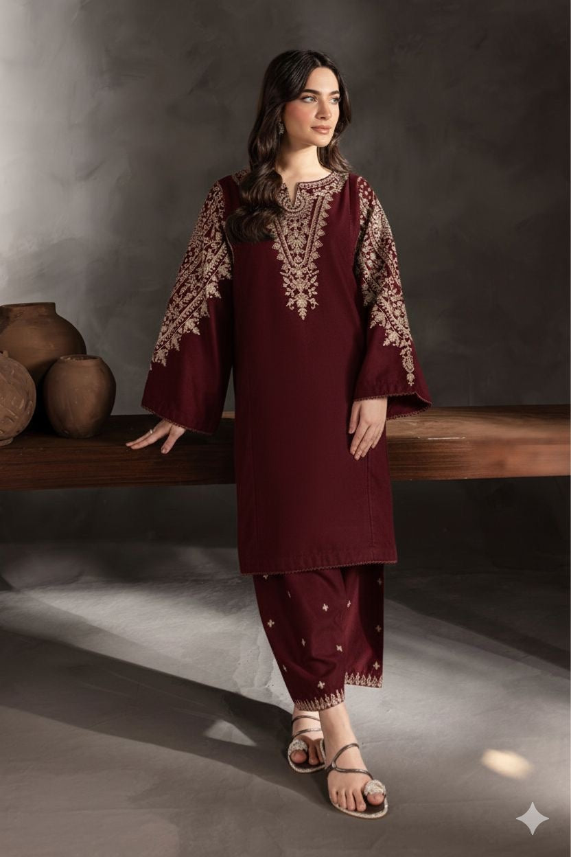 GRACE EMBROIDERY LAWN 2PC
