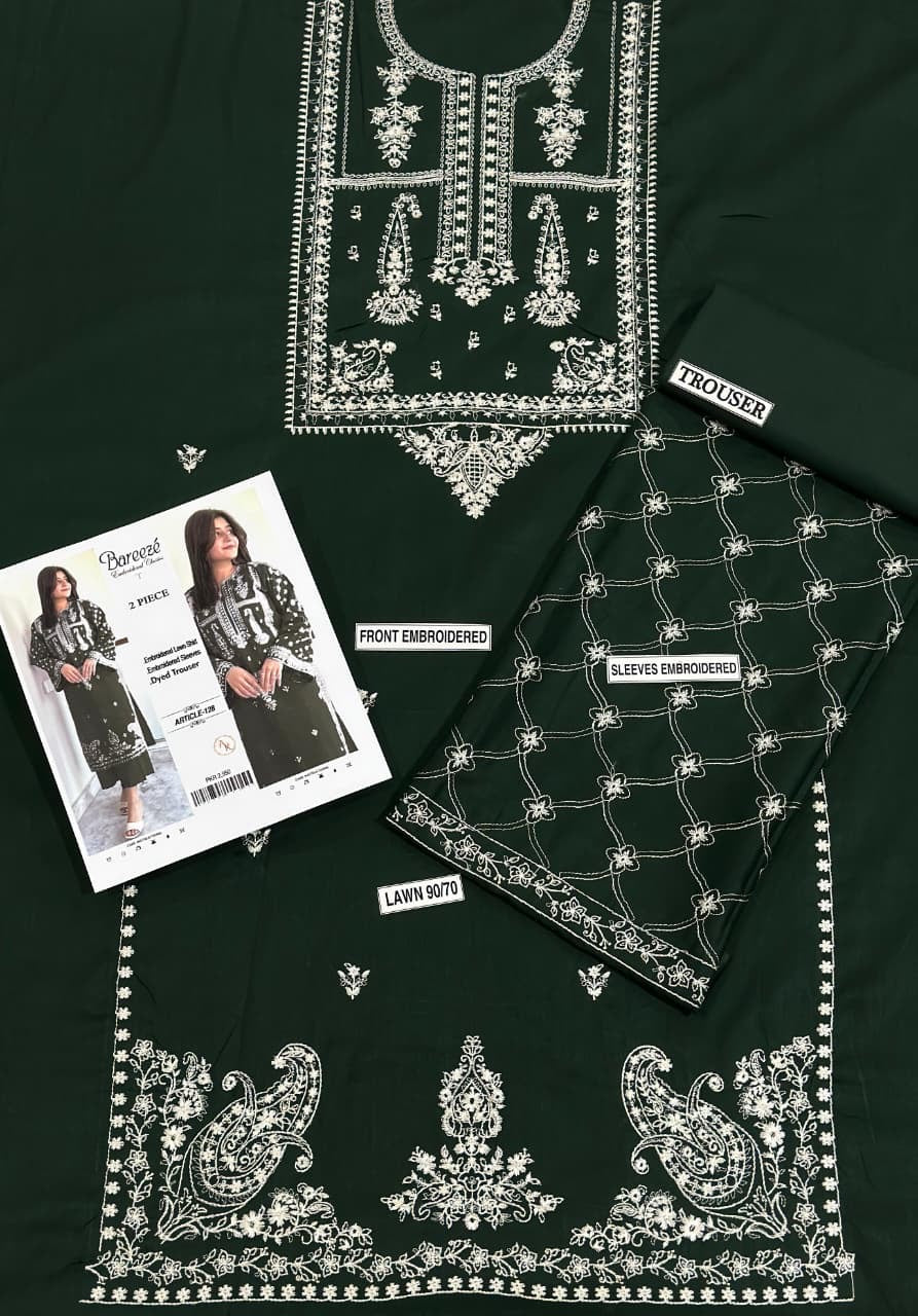 GRACE EMBROIDERY LAWN 2PC