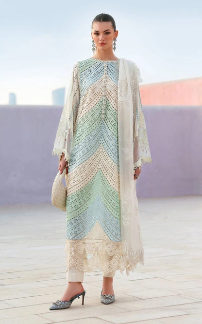 MARIA.B EMBROIDERY LAWN 3PC