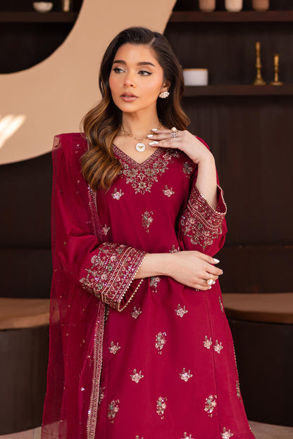 Grace-Luxury Full Embroidered Lawn Unstiched 3PC Suit