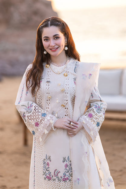 Grace-Luxury Full Embroidered Chikenkari Lawn Unstiched 3PC Suit