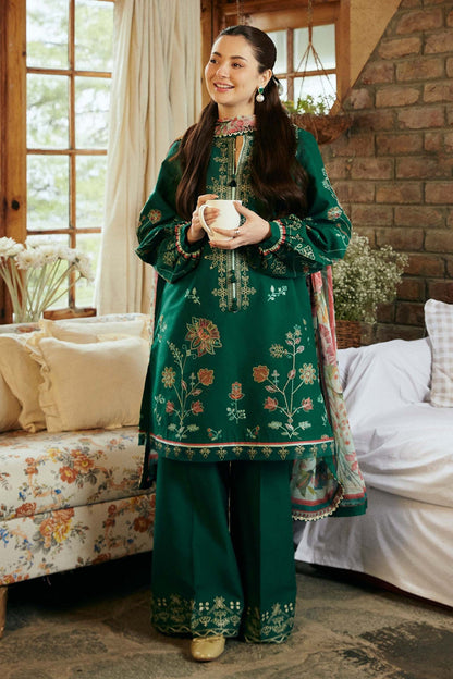 Grace-Luxury Full Embroidered Lawn Unstiched 3PC Suit