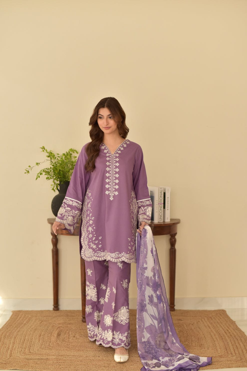 GRACE EMBROIDERY LAWN 3PC
